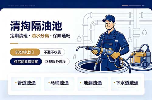 九江清掏隔油池
